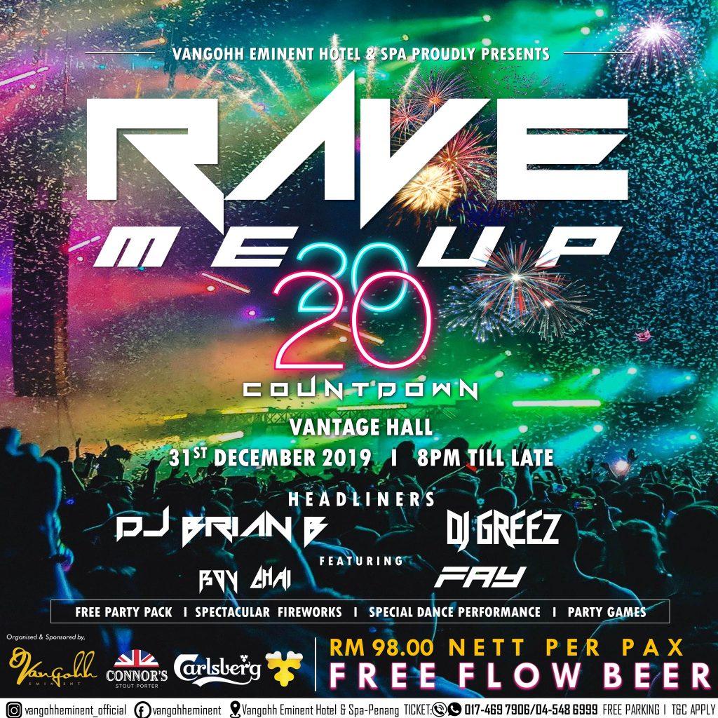 The countdown, new years rave music video New Year Eve Countdown Party 2020 – Vangohh Eminent